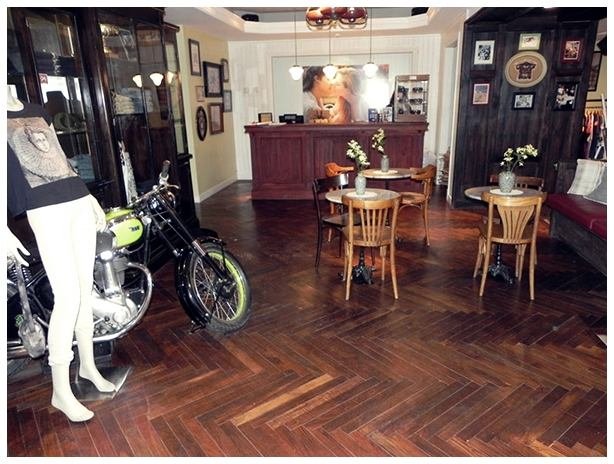 Piso de madera, obra terminada